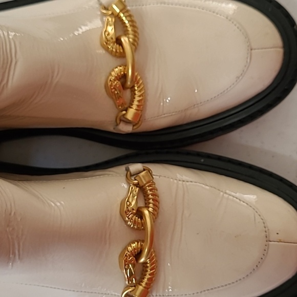 Tory Burch cream Jessa Lug Sole Ankle Boot size 8.5 - Picture 6 of 11